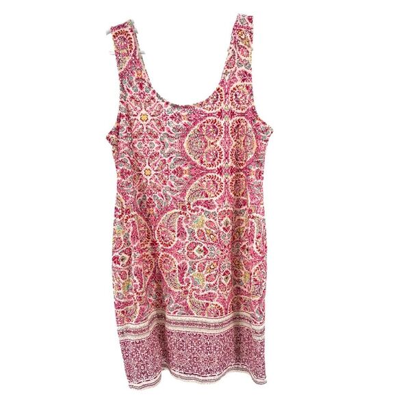 Chelsea & Violet crochet tank dress colorful XL boho summer festival casual - Picture 1 of 7